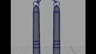 3D modelling tutorial guide - Nunchucks weapon