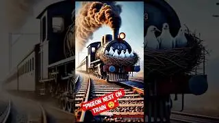 &ldquo;🐦 Pigeon Nest on Train | Shocking Bird Story 🚆 #viral&rdquo;