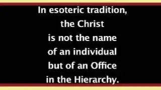 Who Is Maitreya?