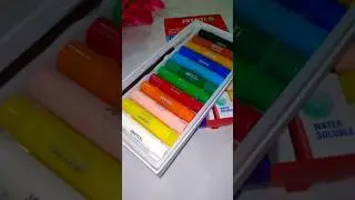 New Cute & Amazing Joytiti Gel crayon Set😍🖍❤️ #cute #amazing #crayon #stationery #shorts