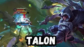 WILD RIFT TALON IS CRAZY!! PERFORMED BETTER THAN 100%?! | FULL GAMEPLAY SEASON 12