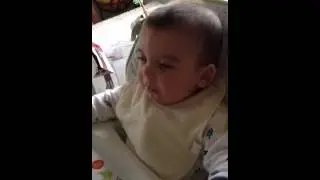 Baby Lucas is still hungry