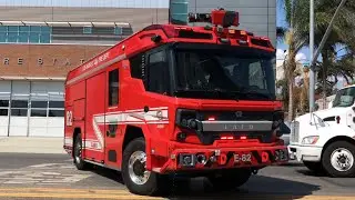 LAFD (NEW ENGINE) 82 RESPONDING