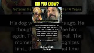 Veteran Reunited with Dog After 4 Years