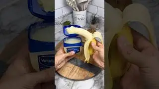 The Ancient Beauty Secret Using Just Bananas And Vaseline! #beautytips #skincare