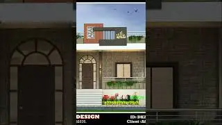 Awesome Small House Elevation Design by DK 3D HOME DESIGN
