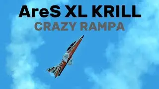 AreS XL KRILL | CRAZY RAMPA EXTREME FLYING | 4K | JETS  OVER CZECH 2025