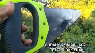 gergaji kayu Super tajam tidak seret lebih ringan di gunakan
