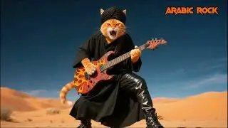 Desert Rock Cat &ndash; Epic Deep Bass & Arabic Melodic Phrases | Epic Rock Instrumental