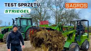 Test na gospodarstwie | Ładowarka Striegel, John Deere, Ursus