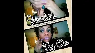Swatch & Try On: Aphorism & Colour Pop (RWOYT) (IAMNoir)