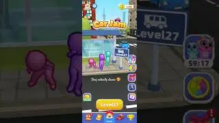 Car Jam Game #gameplay #dance #amazingshorts