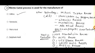 IOCL Vaccancy 2026 Chemical Technology 50 PYQ Detail Solution For Chemical Diploma 
