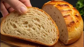Roggenbrot ohne Kneten in 15 Minuten &ndash; knusprige Kruste garantiert!