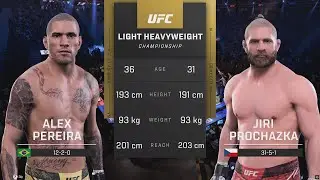 UFC 303: Alex Pereira vs Jiri Prochazka 2 | FULL FIGHT (PS5) - UFC 5