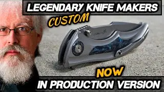 Brian Tighe Popular Custom Now in Production Knife Form : WE Tighe Down 