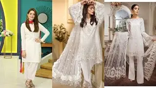 White colour combination dress ideas? Colour contrast combination ideas?