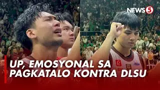 UP Fighting Maroons, emosyonal sa bigong back-to-back championship bid sa UAAP men's basketball