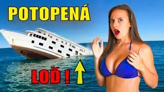 OBJEVILI JSME POTOPENOU LOĎ! 😱 NA NAŠÍ CESTĚ PŘES OCEÁN NA PLACHETNICI