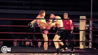 KNEES OF FURY 71 - PERFORMANCE OF THE NIGHT MATTHEW STEVENS MUAY THAI KICKBOXING TAEKWONDO KARATE