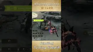 ท่าใหม่มีดคู่ Turning Tidedrill MHWilds #shorts
