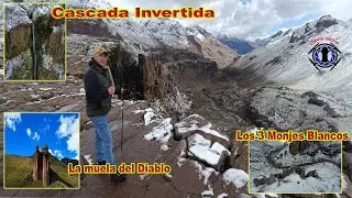La cascada invertida, los tres monjes blancos y la muela del diablo