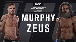 EA UFC 2 PS4  Fighting ALMIGHTY ZEUS - Ultimate TEAM - Paddy vs A GOD GAMEPLAY
