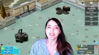 Jane Playing Two Point Hospital Shock Clinic Live Stream Day 10