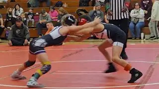 Oberlin youth wrestling tournament 1/14/26 3rd match #wrestling #youthwrestling #girlwrestler #win 