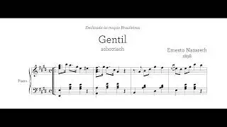 Ernesto Nazareth - Gentil (Alexandre Dias, piano)