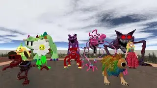 Escape Poppy Playtime 1, 2, 3 & 4 Compilation Nextbot Gmod snpc