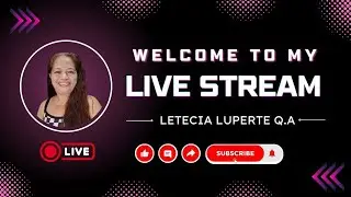 Letecia Luperte Q.A is live! good morning everyone 1-7-2026