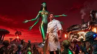 They Dropped 100 Species on a Deathworld—Only the Human Built a Restaurant| A Short Sci-fi Story