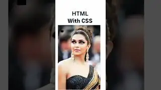 HTML with CSS and without CSs #codingpanther