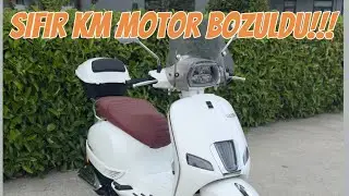 SIFIR KM MOTOR BOZULDU ! Kuba Bevely 125 İnceleme Tadında Vlog