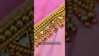 Budget Friendly Aari Work Blouse Designs / Pink Aari Embroidery Blouse #aariwork #blouse #tailoring