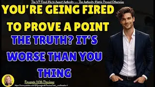 The VP Fired Me to Assert Authority &mdash; The Authority Matrix Proved Otherwise || OFFICE REVENGE