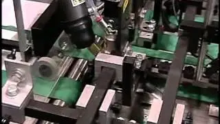 Small Box Automatic Folder-Gluer Converting a CD/DVD Wallet