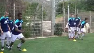 ActuFoot U15 Echauffement Team Racing Club Toulon Live TV Sports Coupe du Var 2015