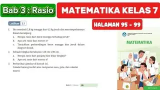 KUNCI JAWABAN MATEMATIKA KELAS 7 HALAMAN 95-99