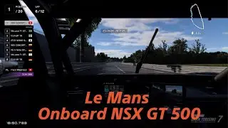 Le Mans Onboard NSX GT 500 Fastest Lap
