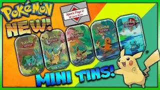 It's Pikachu Time! Pokemon Kanto Friends Mini Tins Opening! Yeah Buddy Finally An Ultra Rare!