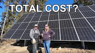 The True Cost Of Living Off Grid | Our First Winter Results