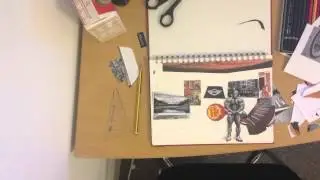 Collage Artwork TimeLapse (Richard Hamilton)