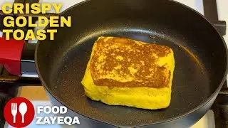 Ferrero Rocher French Toast | Egg Milk Bread Toast with Chocolate Drizzle | Easy Cafe-Style Dessert