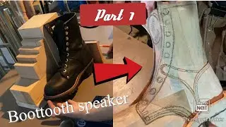 Carving a Wood boot pt. 1| Tania Made