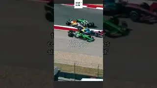That Sprint Was PURE CHAOS 😳🔥 Austin Went Crazy! 🏎️💥 #f1 #formulaone #shorts