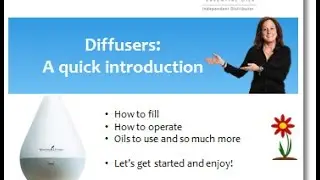 Diffusers: An introduction To Young Living's Dew Drop Diffuser