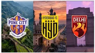 PUNE CITY FC VERSION 3 | HYDRABAD FC | SPORTING CLUB DELHI