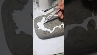 #sassi dipinti / #dipingere sassi /#rockpainting / #art #rockpaintingideas La mappa di Handa Island.